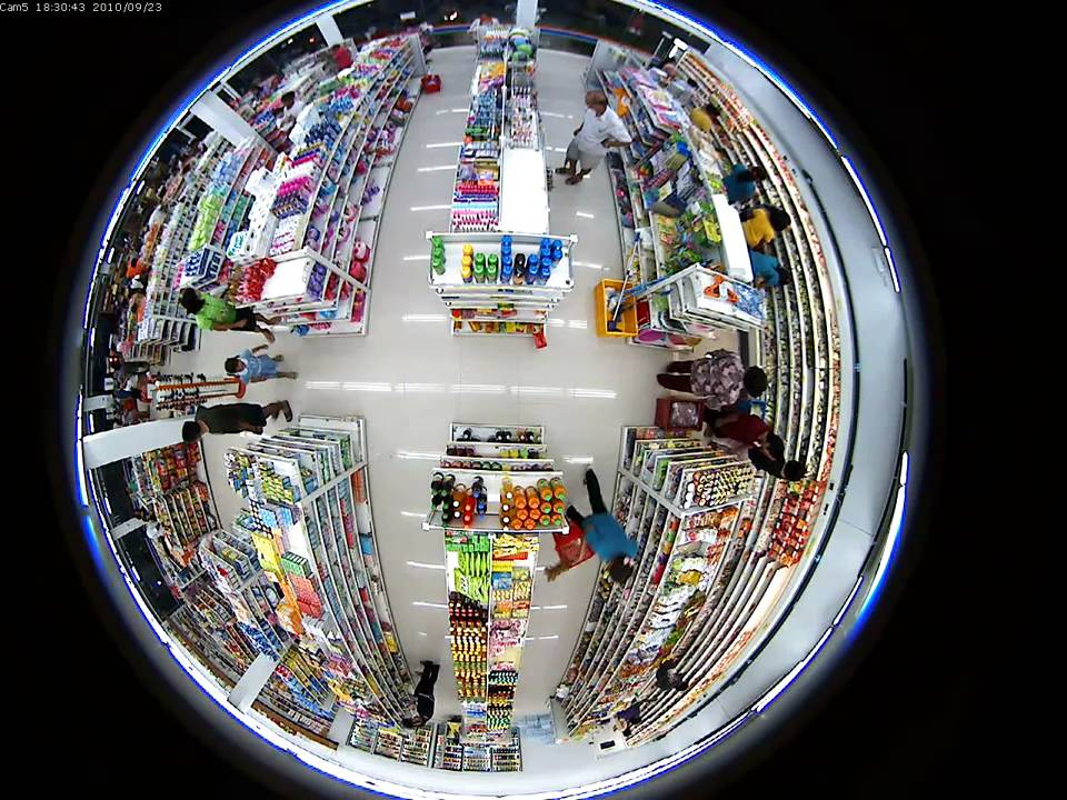 caméra Fisheye POV