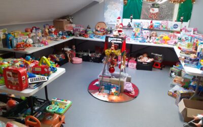 C’est la fin de notre grande collecte de jouets de Noël
