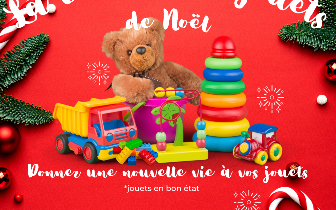 La collecte de jouets de Noël 2021