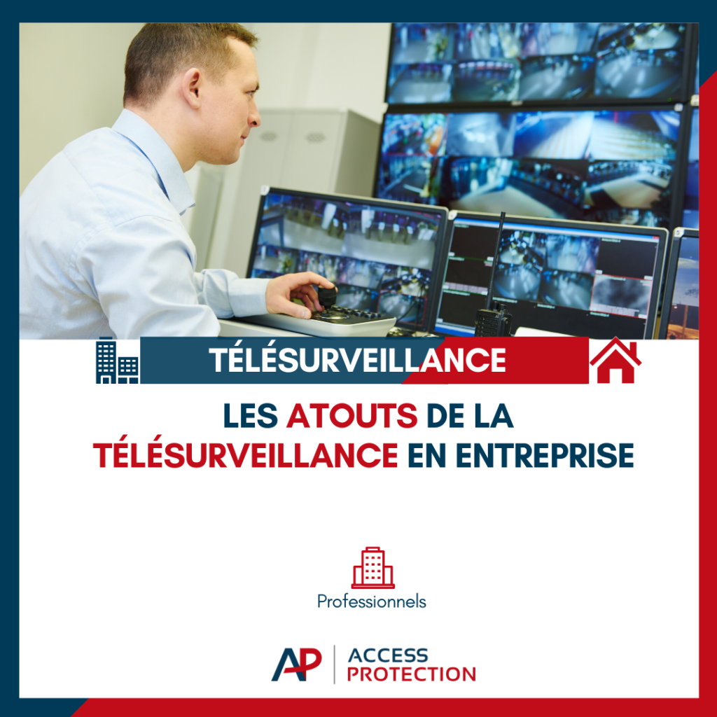 télésurveillance en entreprise