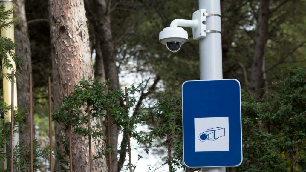 caméras de surveillance sur la voie publique