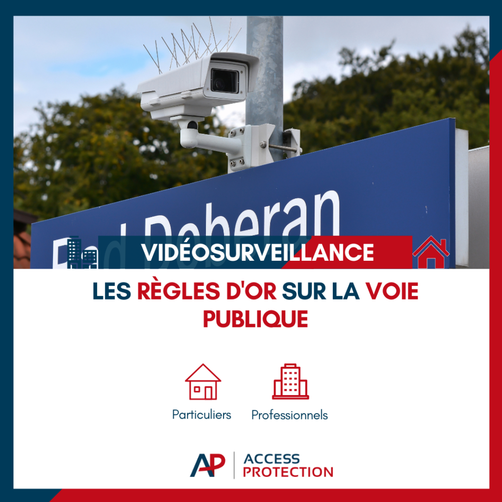 caméras de surveillance sur la voie publique