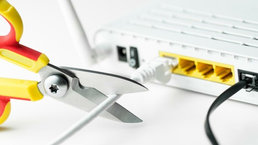 coupure téléphonique et alarme
