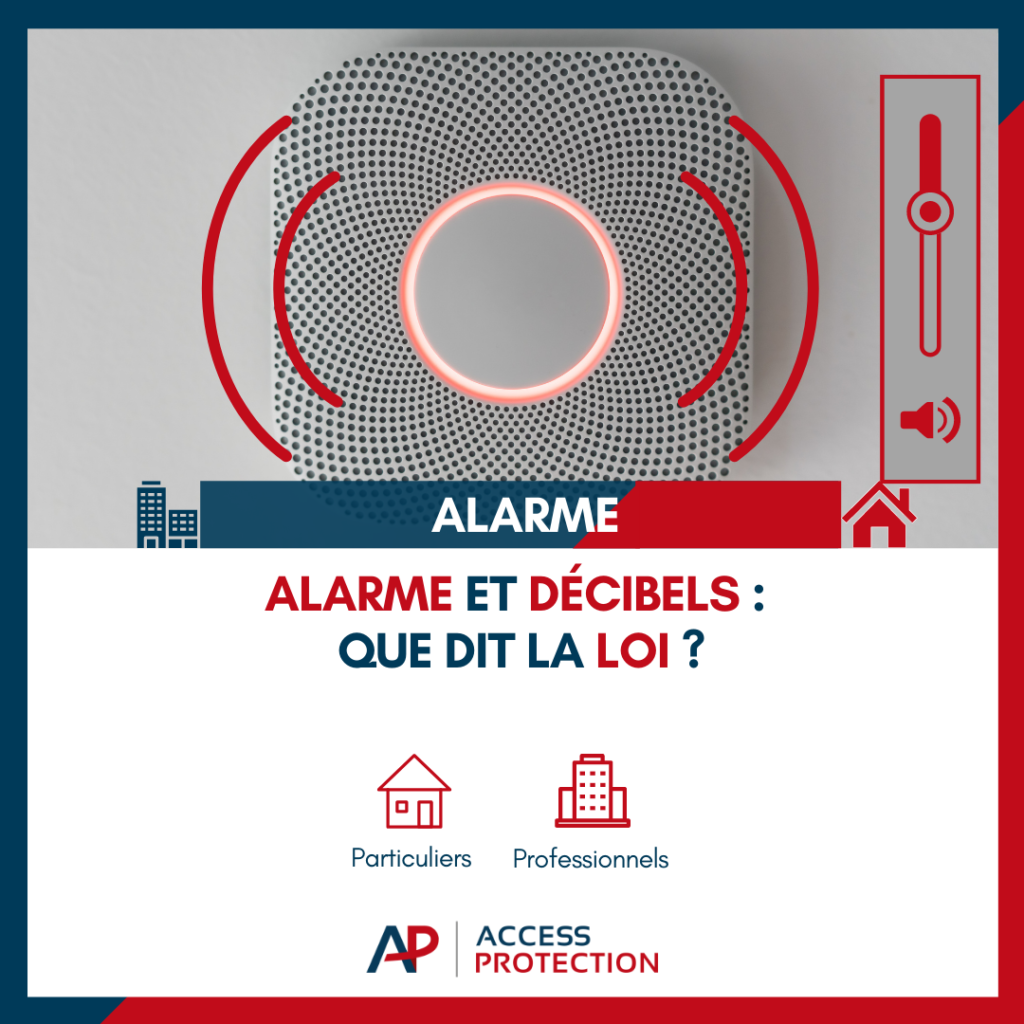 alarme et décibels