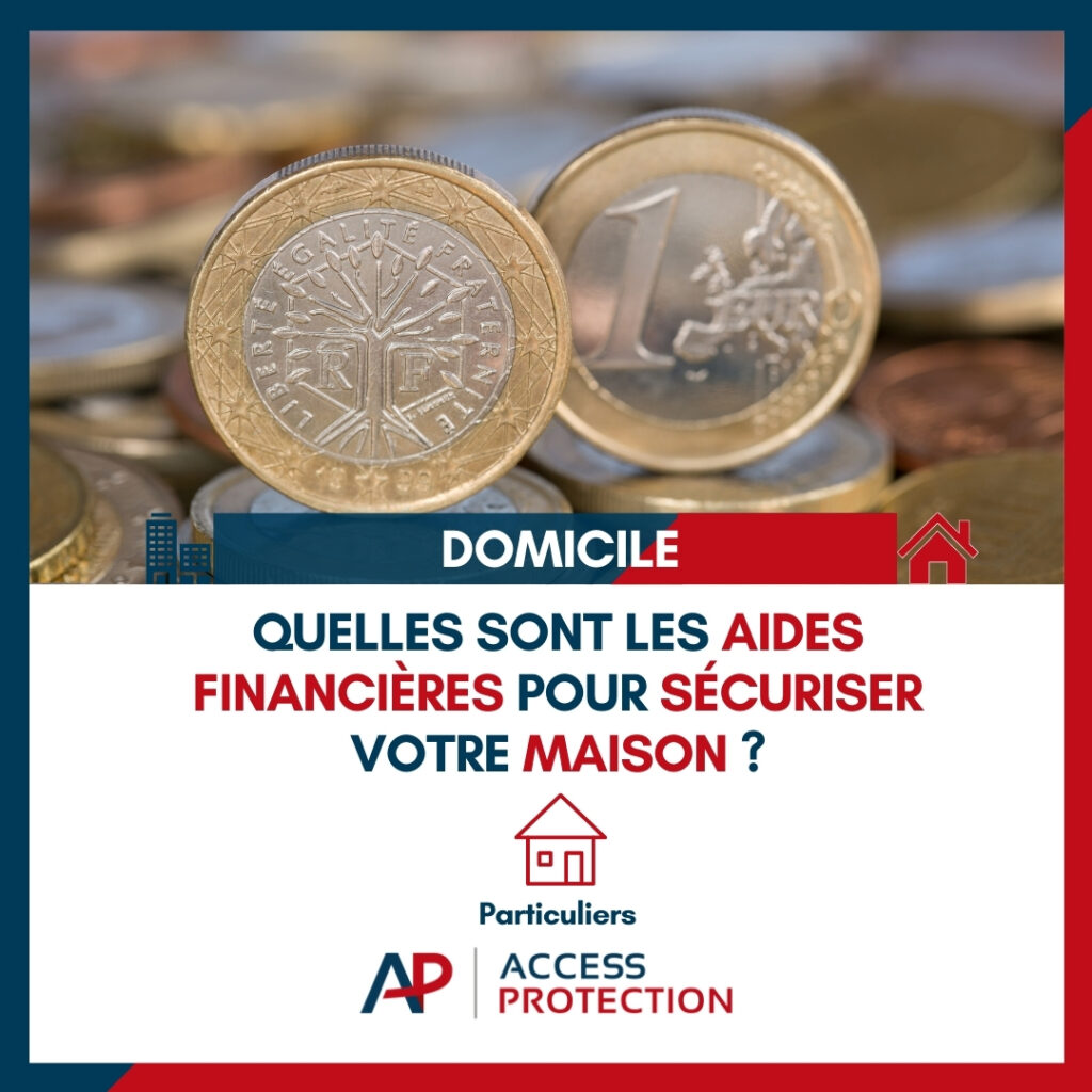 aides financières pour sécuriser maison