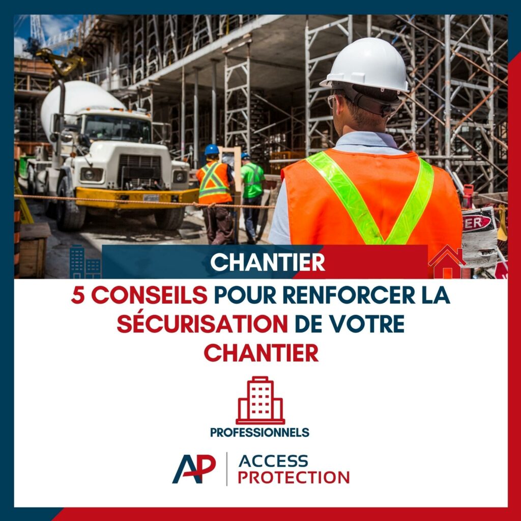sécurisation de chantier