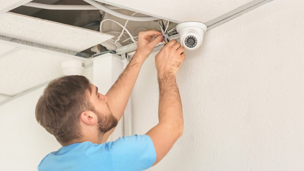 système d'alarme dès la construction