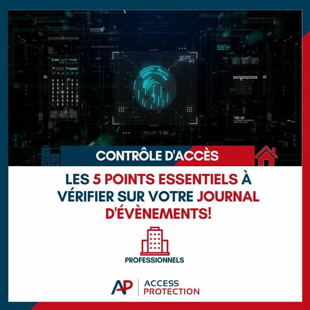 contrôle d'accès et journal d'évènements