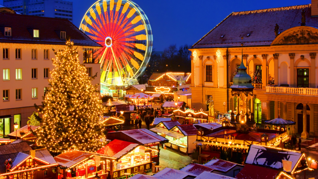 Marché de Noël vidéosurveillance