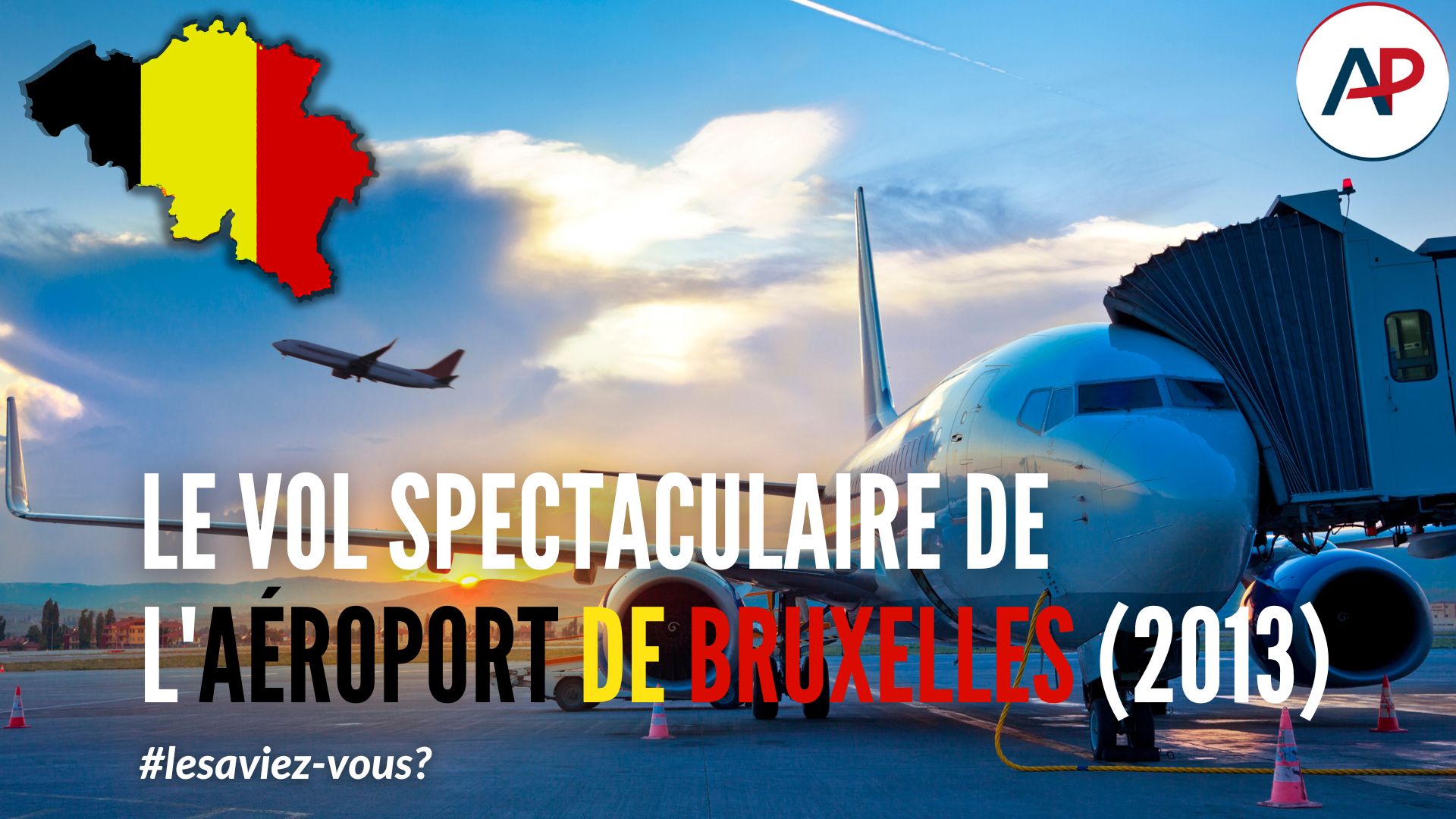 vol de l'aéroport de Bruxelles