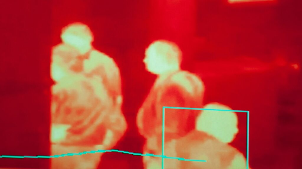 caméra de surveillance thermique
