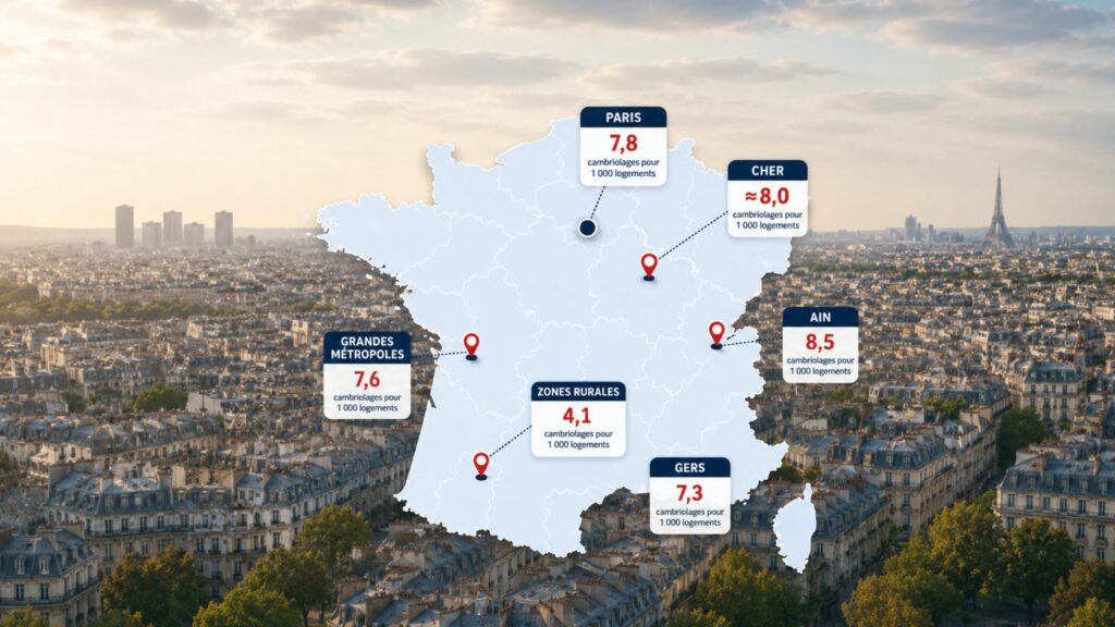statistique cambriolage